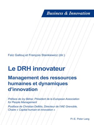 cover image of Le DRH innovateur